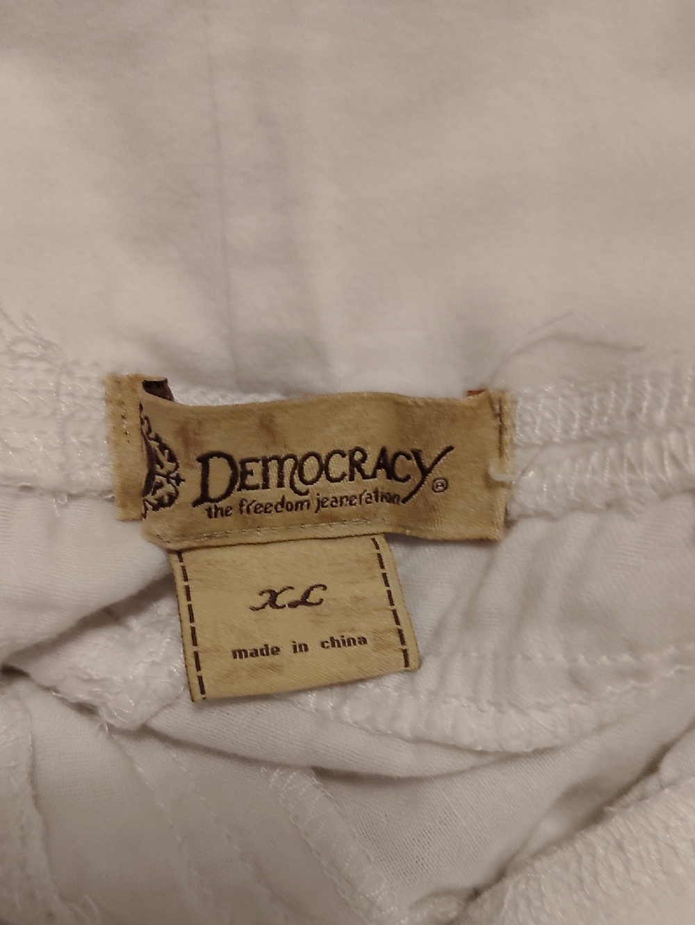 Democracy White Pants
